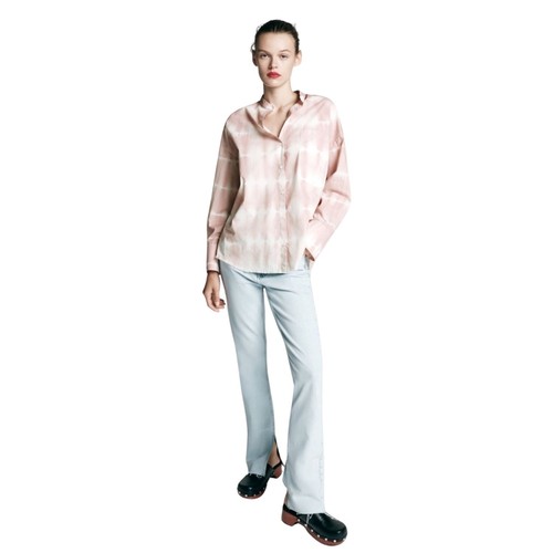 Camicia donna oversize zara - da,