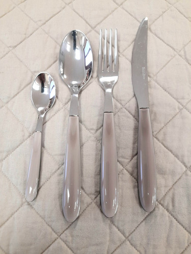 Set posate acciaio - set,