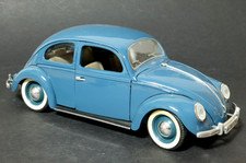 Solido Modellino Auto 1/17 VW Käfer Blu Modello Auto 24cm Auto Beetle Volkswagen