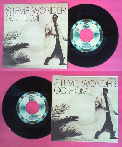 Stevie wonder go home - 7",