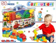 Costruzioni 56 Pezzi Giocattolo Gioco Bambini dfh