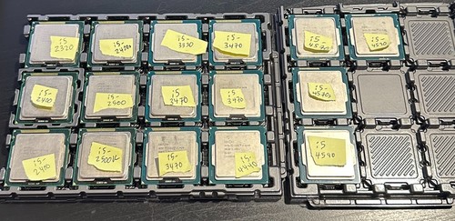 Lotto cpu intel core i5 - 16,