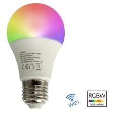 Lampadina intelligente WiFi lampada LED E27 RGB 2700K cromoterapia Amazon Google