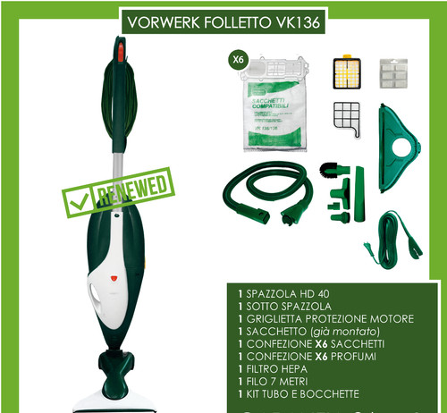 Folletto 136 rigenerato - vk,