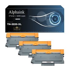 3 TONER TN-2220-XL PER BROTHER