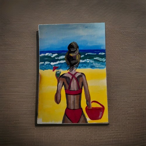 Dipinto originale donna nuda