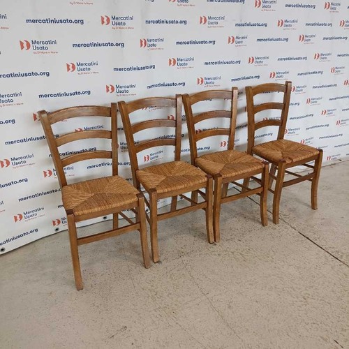 Set sedie legno da - set, 4