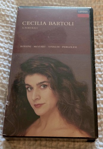 Cecilia bartoli portrait vhs - cecilia,