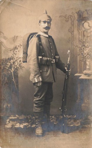 Cartolina fotografica ww1 - cartolina,