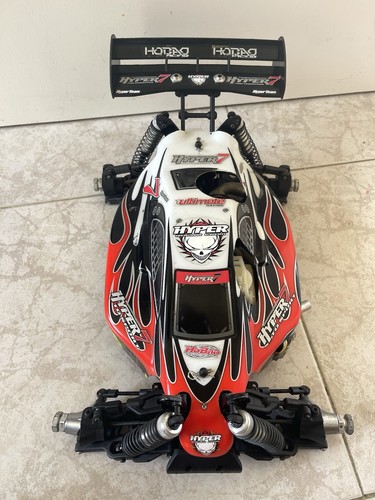 Coche nitro hobao hyper - coche,