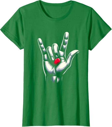 Shirt girocollo donna love - t-shirt,