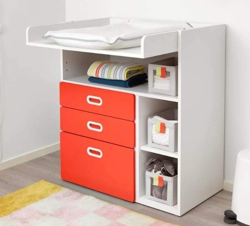 Fasciatoio ikea stuva rosso - fasciatoio,
