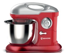 Impastatrice Planetaria Professionale 6,5L, 10 Velocità, 2 Fruste + 1 Gancio