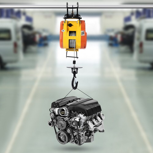 Paranco elettrico 1300w - elettrico, 500lbs