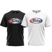 Fairtex Vintage T-Shirt Muay Thai Kickboxing Palestra Top Arti Marziali Maglietta Allenamento