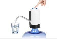 DISPENSER EROGATORE ACQUA RUBINETTO ELETTRICO PER BOCCIONI RICARICABILE USB