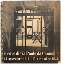 IL COVO DI VIA PAOLO DA CONNOBIO GIUSEPPE PAGANO LIBRO 2a ED. SPECIALE 1940