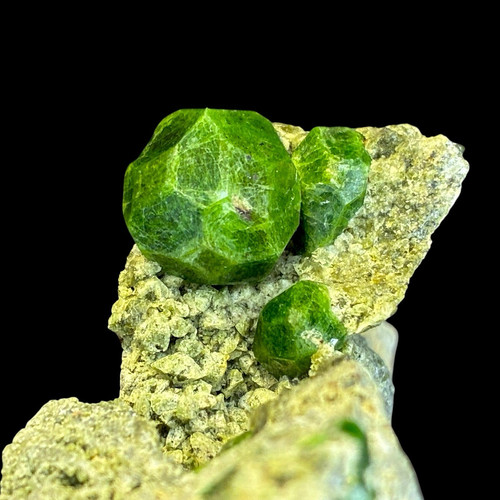 Granato demantoide cristallo - demantoide,