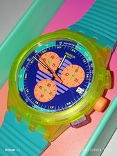 SWATCH CHRONO 2024 NEON WAVE