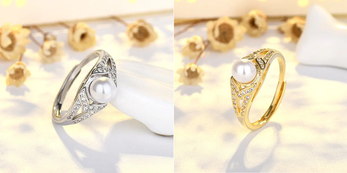 Anello donna perla - 💍,
