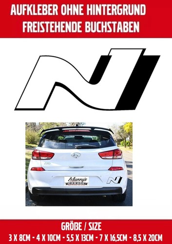 Adesivi hyundai n - adesivi, "n"