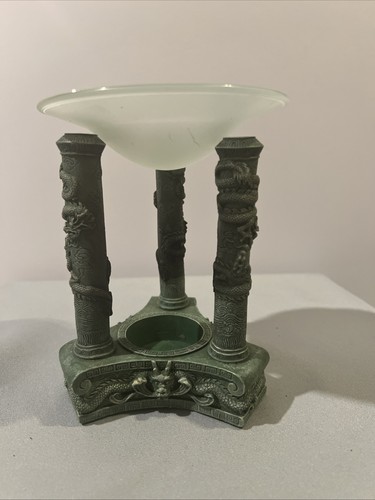 Dragon votive candle holder - candle,