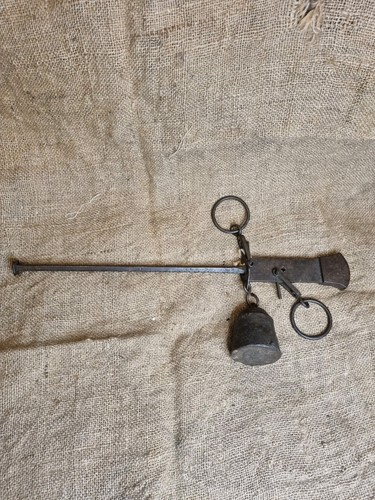 Antique labor slide - slide, balance