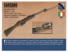 Carcano Rifle Atlas Classic