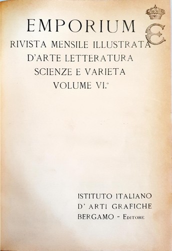 Emporium rivista mensile - emporium,