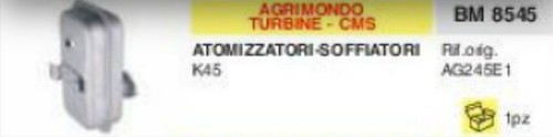 Ag245e1 marmitta atomizzatore - ag245e1,