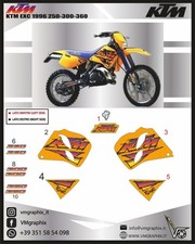 KTM EXC 250 300 360  EXC 1996