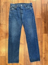 Jeans Levis Vintage 501xx Blu