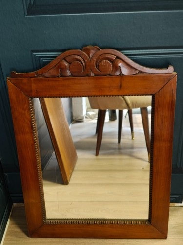 Specchiera antica con - , cornice