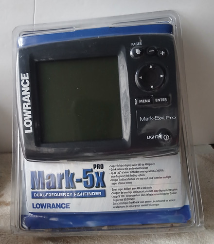 Lowrance mark fishfinder - lowrance, mark-5x