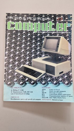 Micro personal computer - micro,