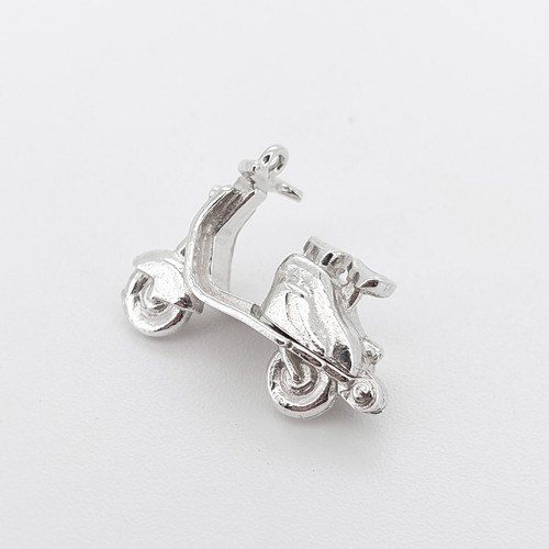 Ciondolo vintage argento vespa - ciondolo,