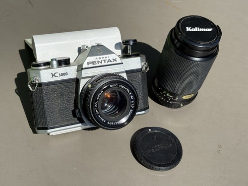 Asahi pentax k1000 - asahi, fotocamera
