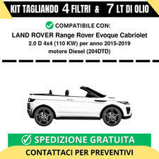 Tagliando per LAND ROVER Range