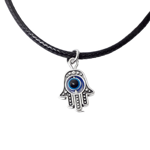 Collana mano fatima - di, occhio