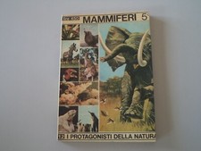I PROTAGONISTI DELLA NATURA VOL. 12 - MAMMIFERI 5° - 1966 PERUZZO EDITORE