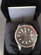Orologio Calvin Klein CK cinturino gomma nero praticamento Nuovo