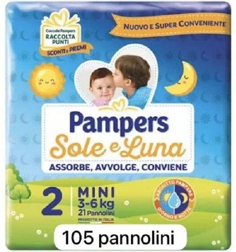 105 pannolini pampers sole - , e