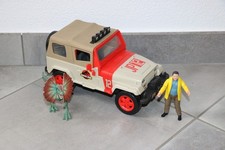 Jurassic World Jeep Wrangler JP 12 dilophosaurus Dennis Nedry Mattel Legacy dino
