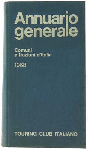 Annuario generale comuni - annuario,