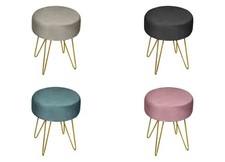 Pouf Rotondo Velvet Per