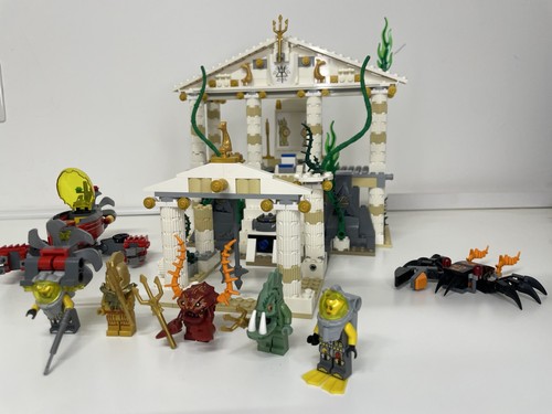 Lego atlantis 7985 set city - lego,