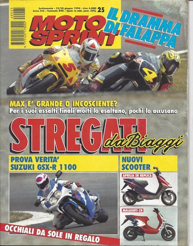 Moto sprint settimanale - sprint, n.25