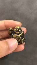 Pure Brass Smiling Maitreya