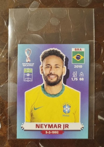 Neymar sticker figurina - jr, sticker/figurina