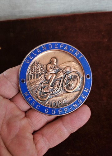 Distintivo auto moto d - moto, d'epoca